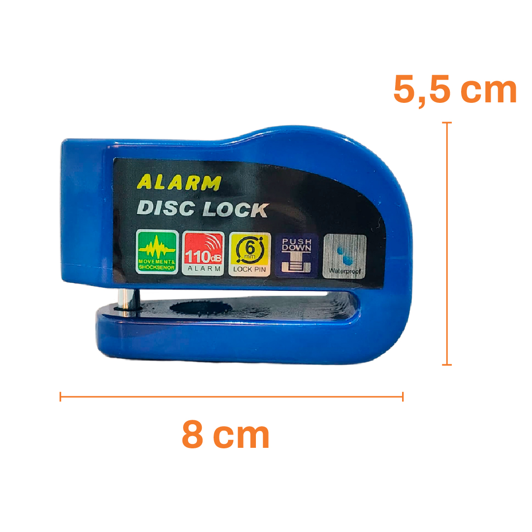 Miniatura 1 de Candado Disco Moto